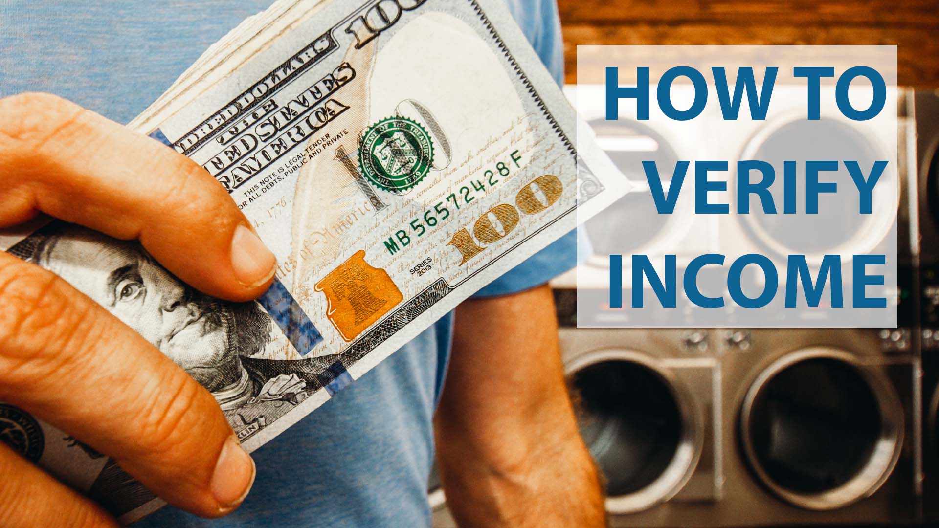 3 Ways to Verify Laundromat Income